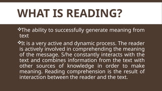 Reading Approaches in the 21st century from the Philippines and the ...