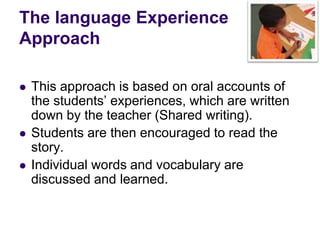Reading Approaches For An EFL Classroom