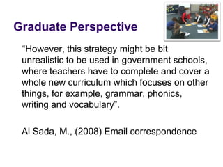 Reading Approaches For An EFL Classroom