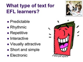 Reading Approaches For An EFL Classroom
