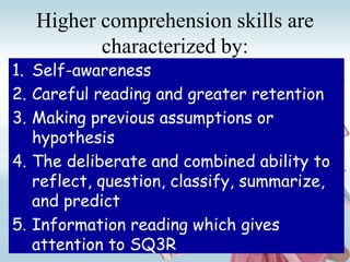 Reading as a Process | PPTX