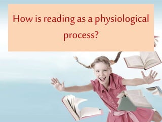 How is reading as a physiological
process?
 