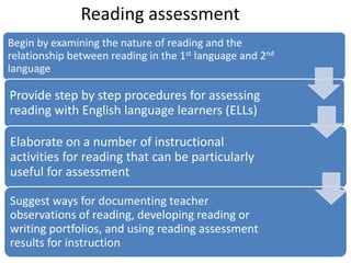 Reading assessment