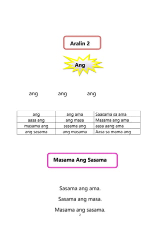 Ang Ama Reading reading booklet jovie kinder.docx