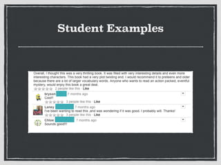 Student Examples
 