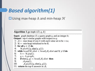 Based algorithm(1)
29
Using max-heap Α and min-heap ℋ
 