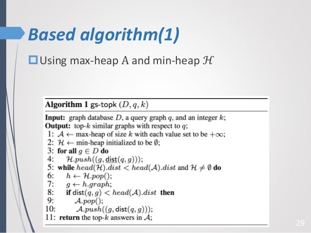 Finding Top-k Similar Graphs in Graph Database @ ReadingCircle