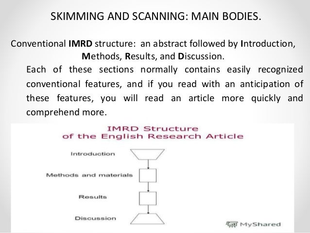 Read scientific paper methods