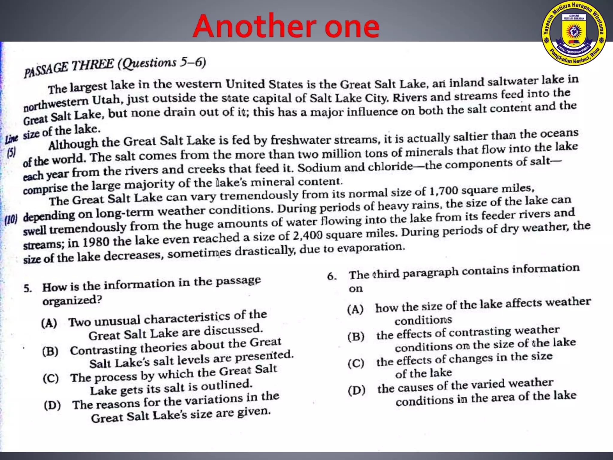 Reading Comprehension Skill 1 3 Pptx