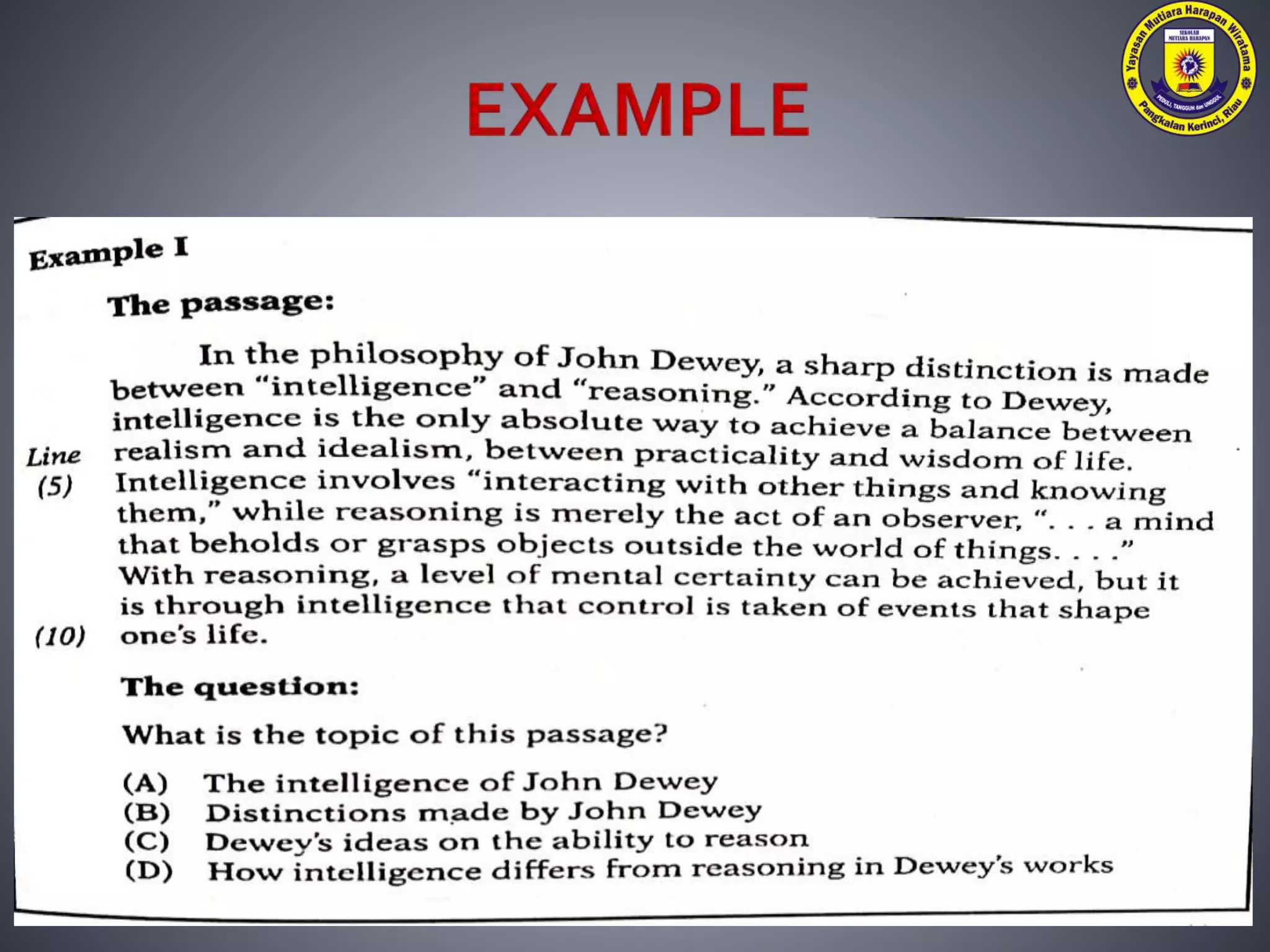 Reading Comprehension Skill 1 3 Pptx