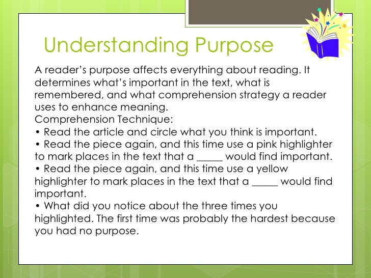 Comprehension dissertation reading skill technique