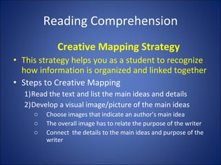 Reading comprehension strategies97 | PPT