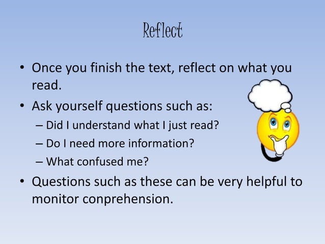 Reading Comprehension Strategies | PPTX