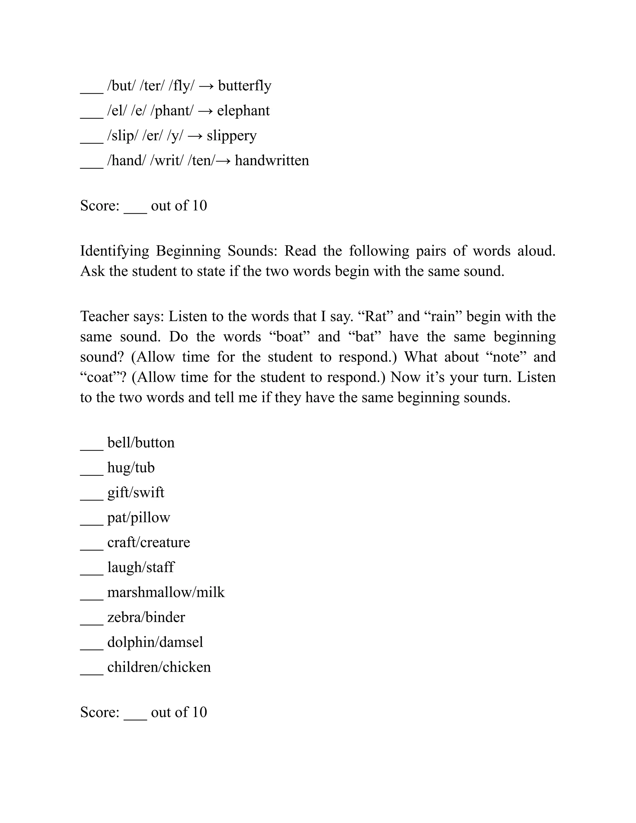 Reading Connections Strategies for Teaching Students with Visual Impairments