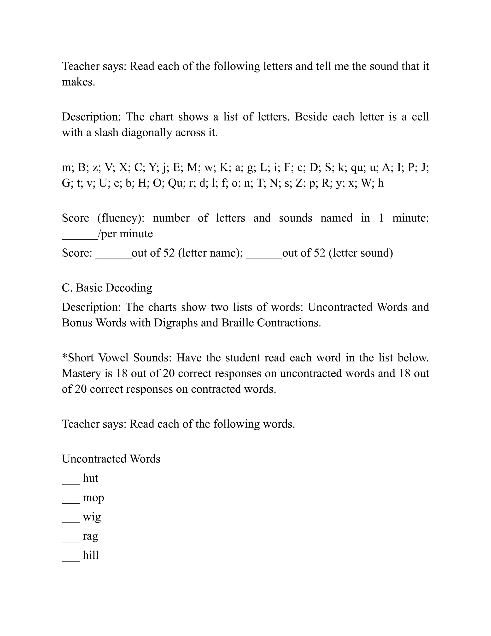 Reading Connections Strategies for Teaching Students with Visual Impairments