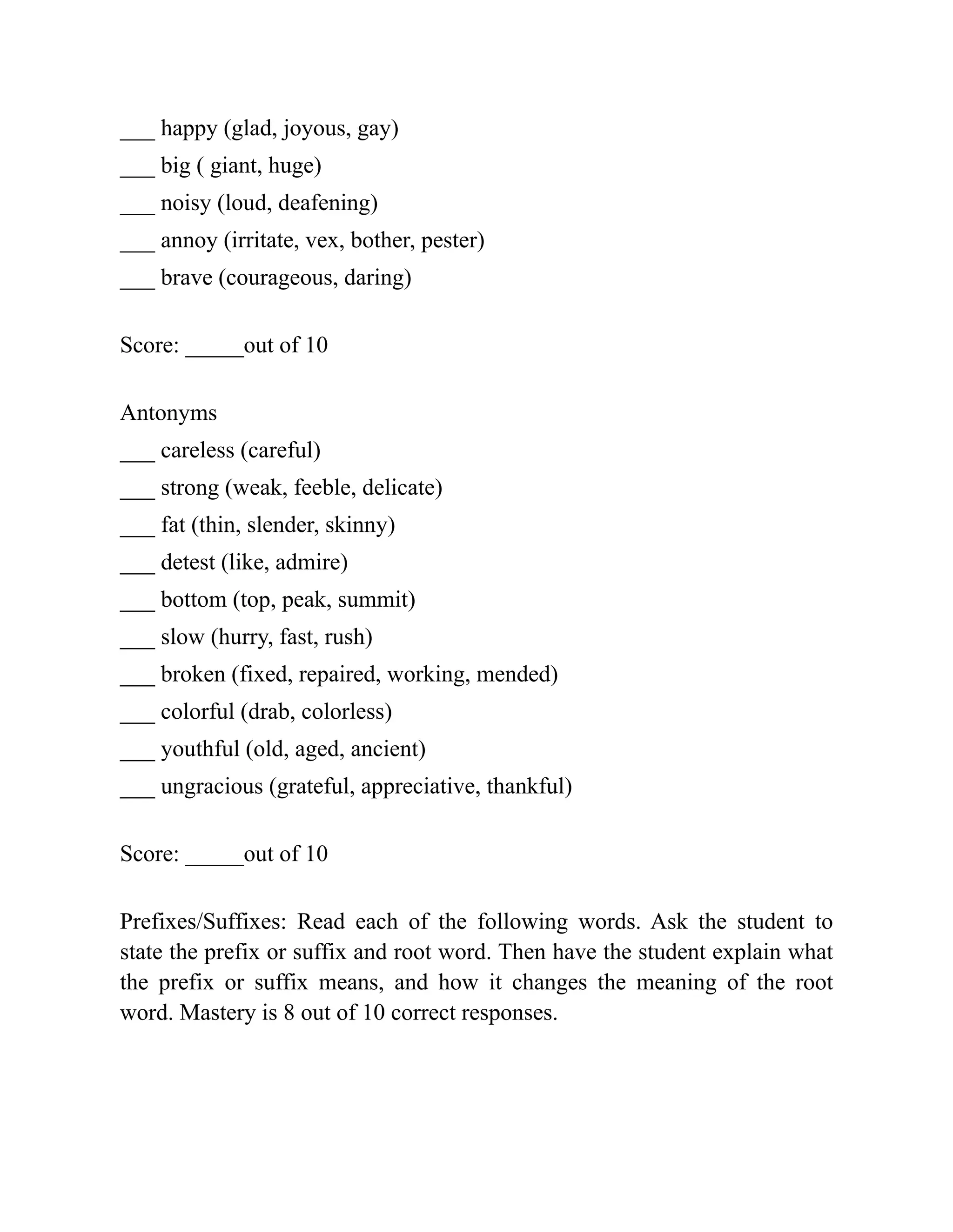 Reading Connections Strategies for Teaching Students with Visual Impairments