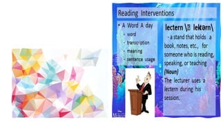 Reading Module Difficulties reading difficulties and interventions.pptx