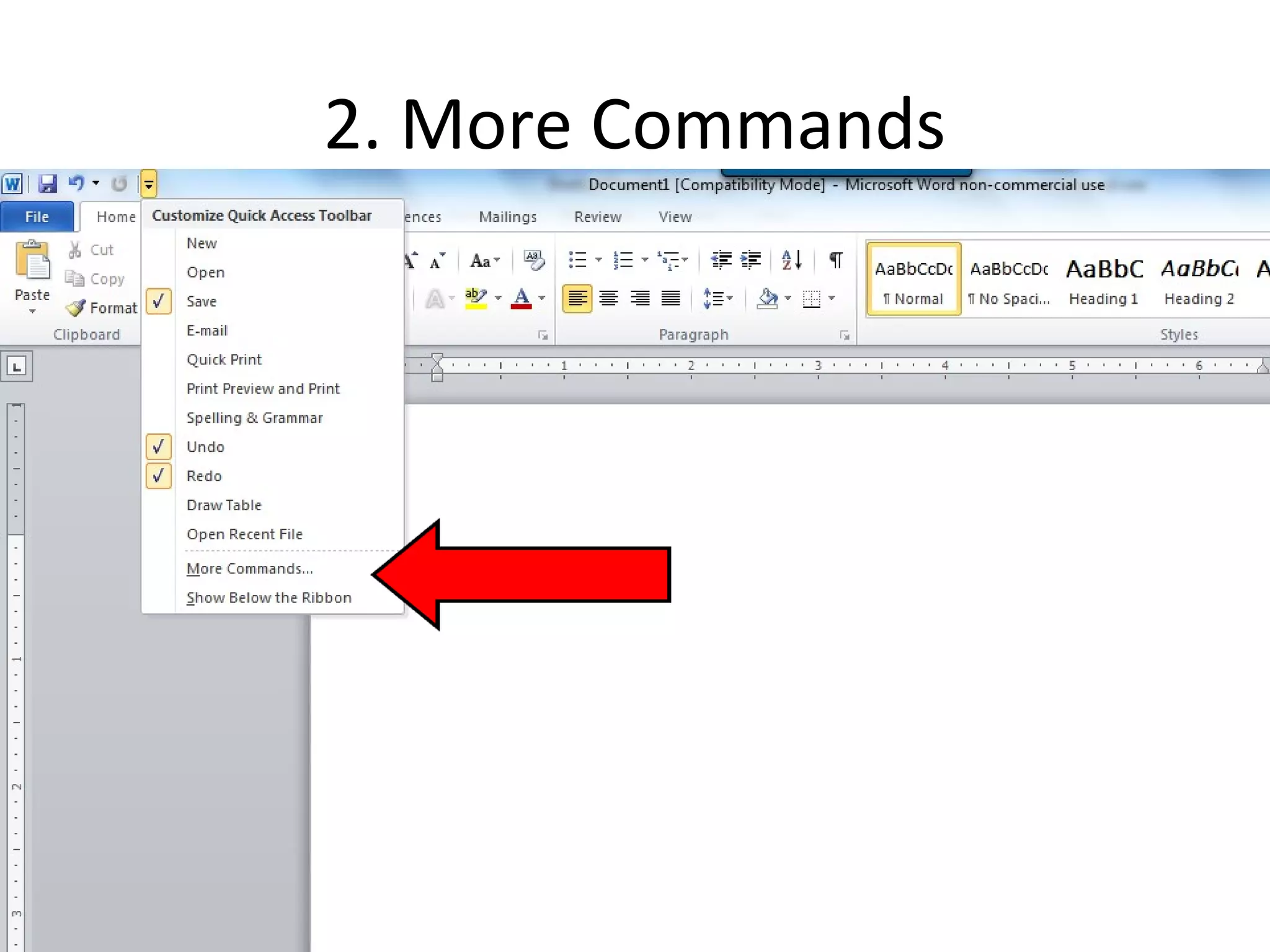 2. More Commands 
53 
 