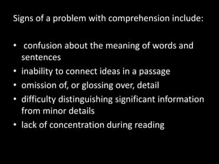 Reading disability-LET Review | PPTX