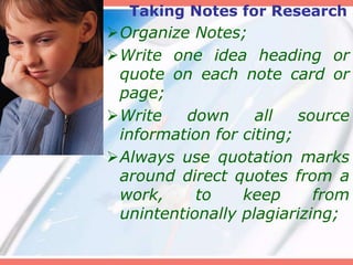 Reading & effective note taking | PPT