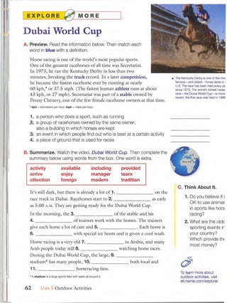Reading Explorer Intro SB English Book for ESL | PDF