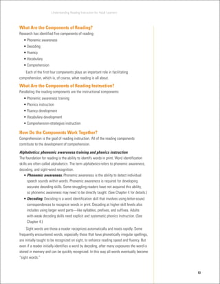 Reading for Adults | PDF
