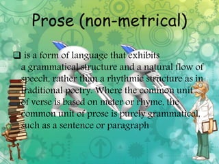Non Prose Form Example Reading for Appreciation and Enjoyment | PPTX