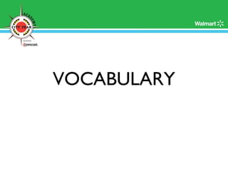 VOCABULARY 