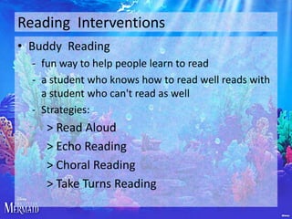 Reading Interventions
• Home Reading Report
Title:
Author:
Publisher and date of Publication:
No. of Pages:
Setting:
Chara...