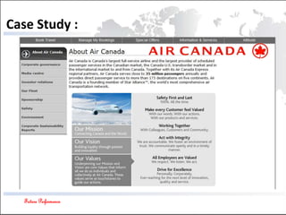 Future Performance
Case Study :
 