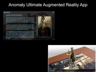 Character
Anomaly Ultimate Augmented Reality App
                    Texts
 