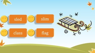 sled 
slim 
class flag 
 