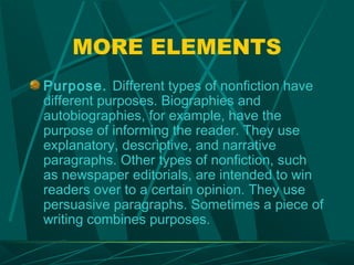 Reading nonfiction | PPT