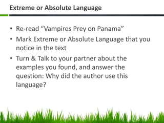 Nonfictions Absolute Language Example Video Reading nonfiction dec 2015 nwresa | PPTX