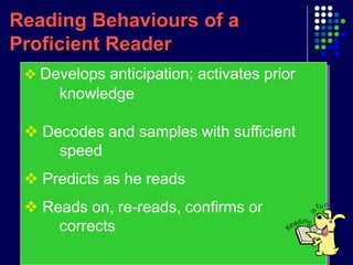 Reading Process From Understanding To Teaching