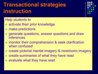 Reading Process From Understanding To Teaching