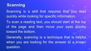 Reading skill | PPTX