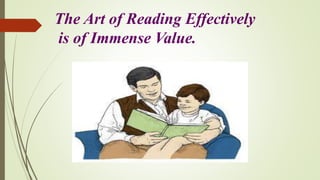 The Art of Reading Effectively
is of Immense Value.
 