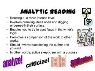 Reading skills | PPTX