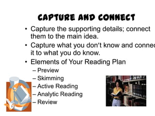 Capture Reading Reading skills | PPTX
