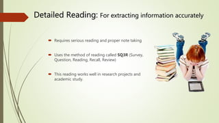 Reading skills | PPTX