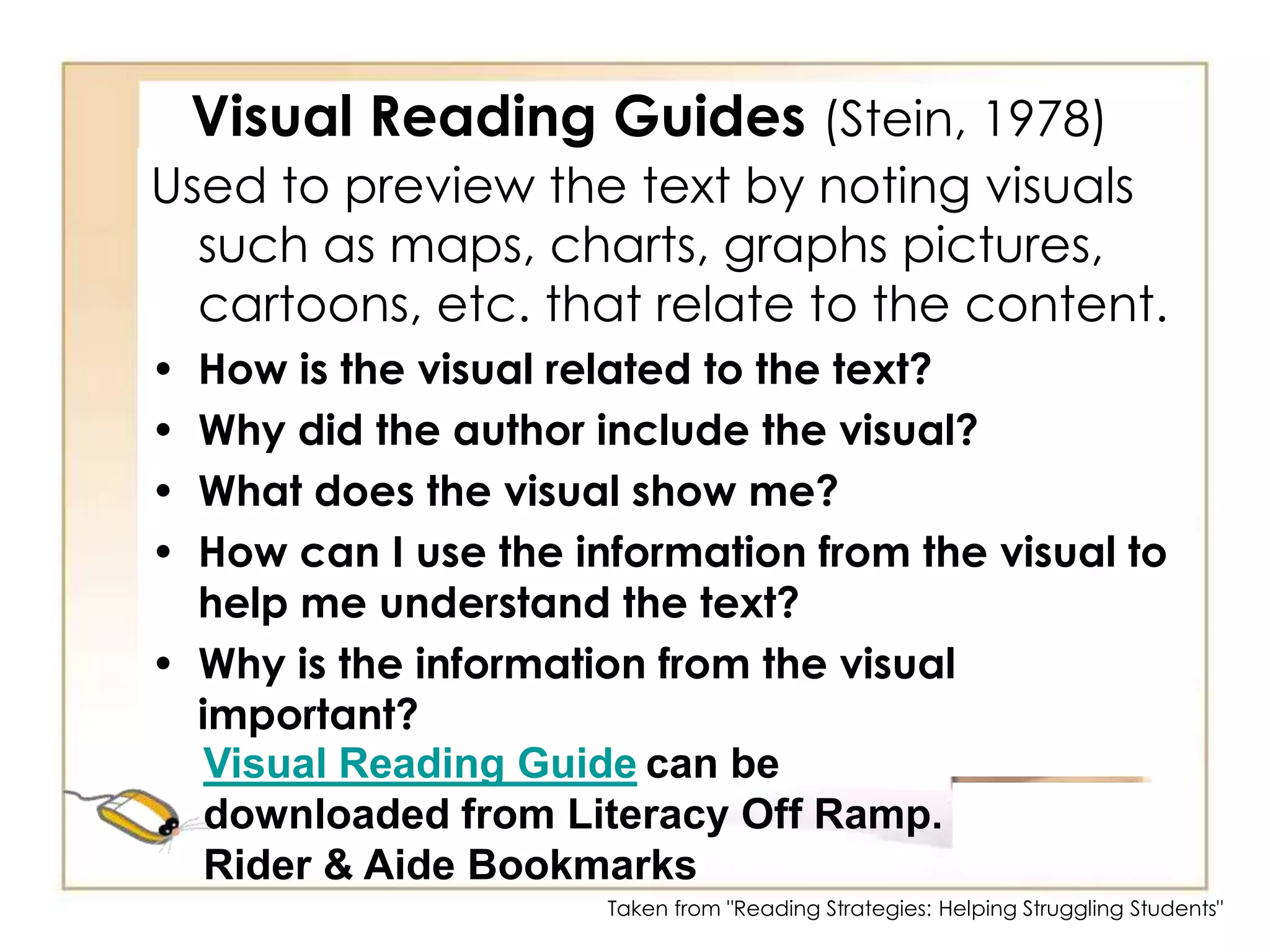 RAFTPost-ReadingR=RoleA=AudienceF=FormatT=Topic(Vandervanter and Adler, 1982)Taken from "Reading Strategies: Helping Struggling Students"