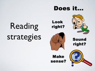 Reading
strategies
 