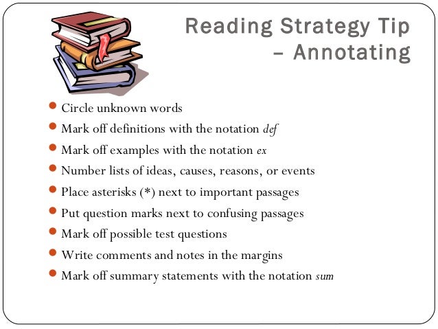  Reading strategies overview