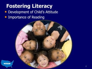 Fostering Literacy Development of Child’s Attitude Importance of Reading 