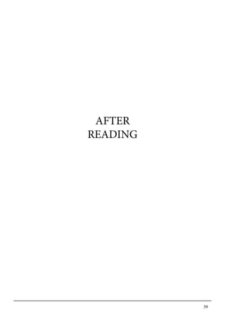 39
AFTER
READING
 