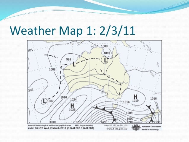 How To Read A Synoptic Chart