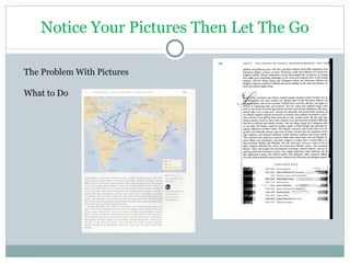 Notice Your Pictures Then Let The Go The Problem With Pictures What to Do  