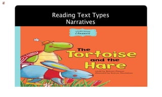 Reading Text Types
Narratives
 