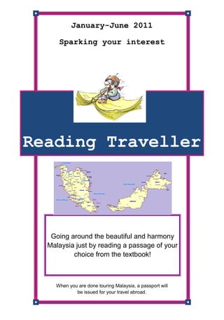 Reading traveller poster